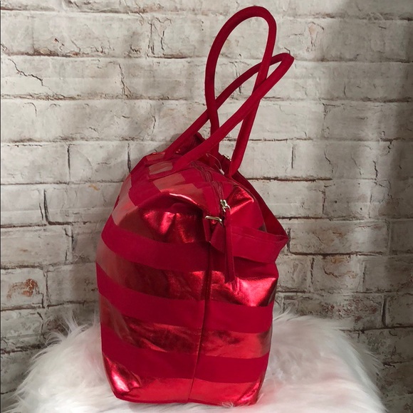 Victoria’s Secret Tote Weekender Travel Bag Carry - Picture 3 of 6